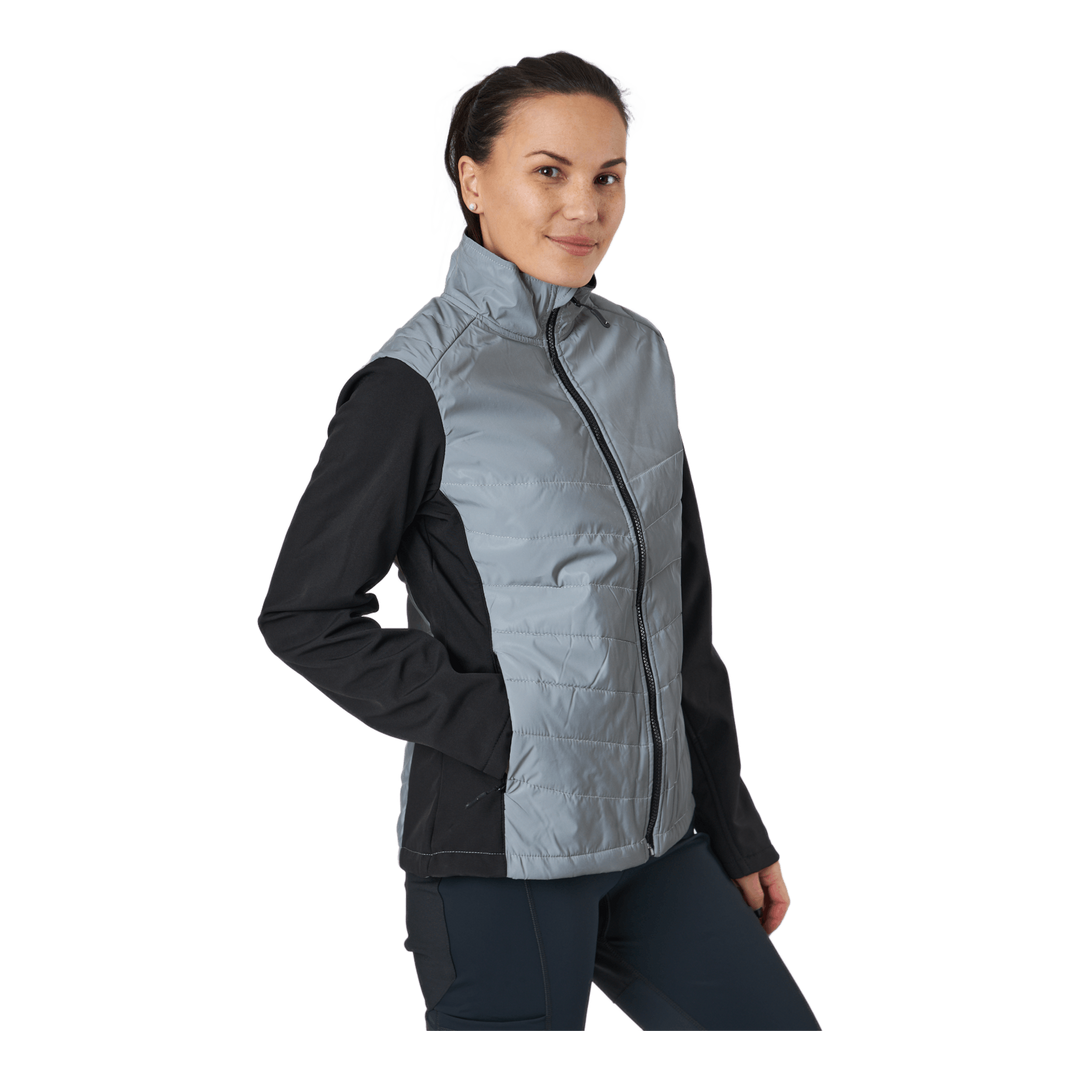 Glow Lady Jacket Reflective Silver