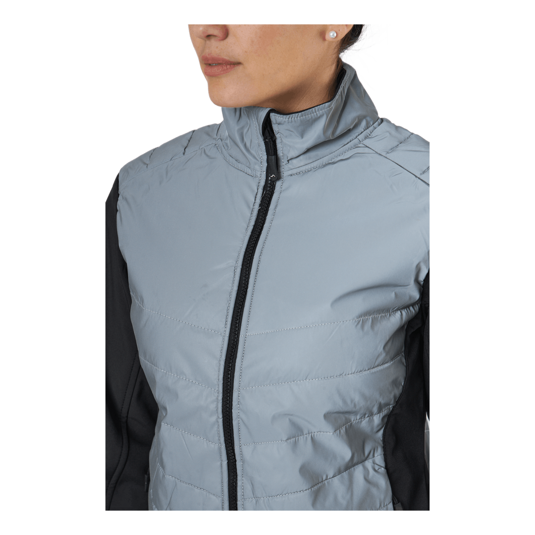 Glow Lady Jacket Reflective Silver