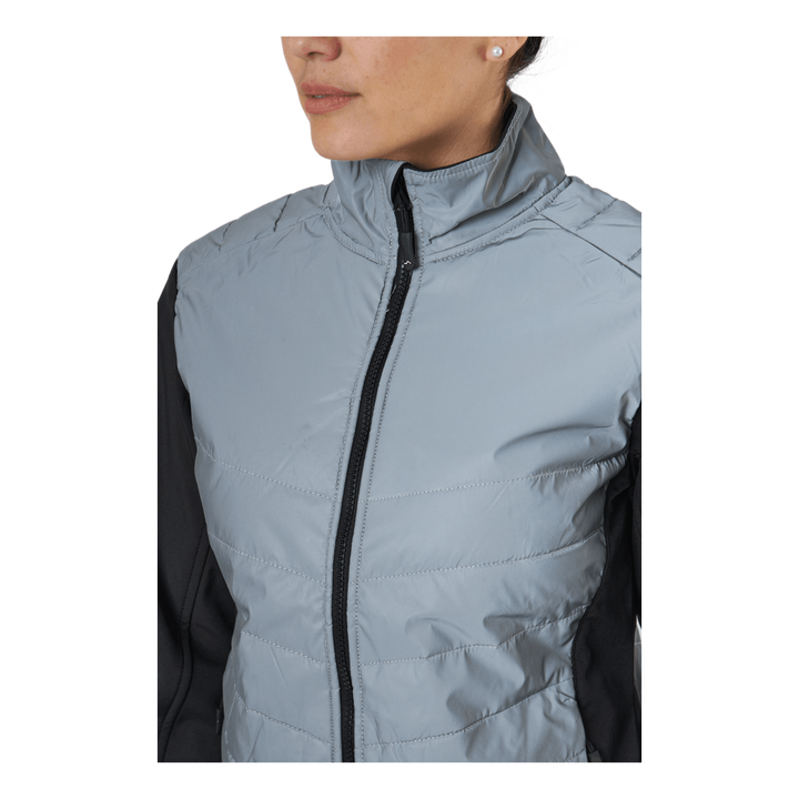 Glow Lady Jacket Reflective Silver