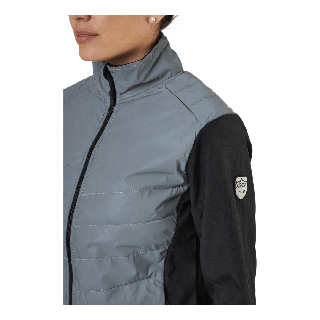 Glow Lady Jacket Reflective Silver