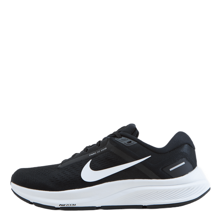 Air Zoom Structure 24 Men's Road Running Shoes BLACK/WHITE