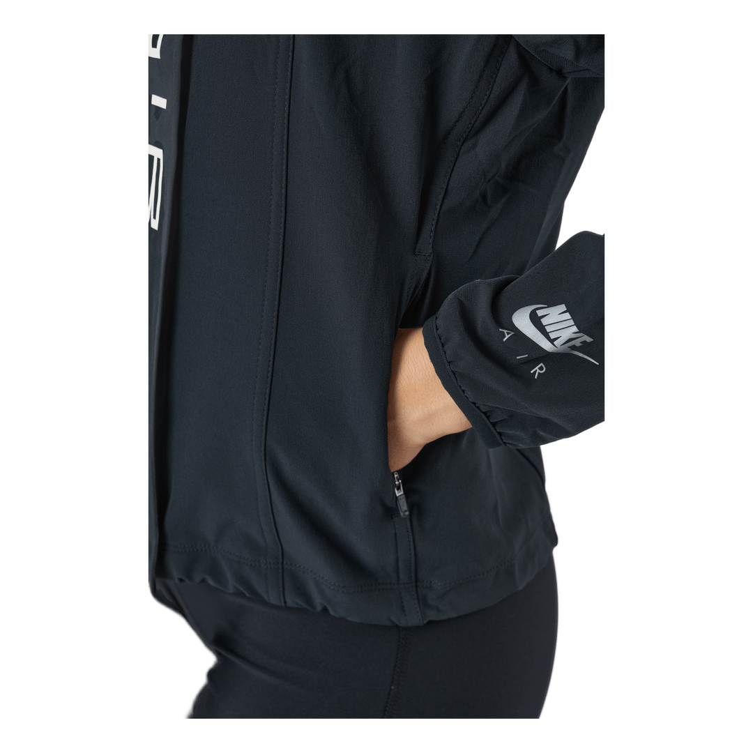 Air Dri-fit Women's Running Ja Black/white/reflective Silv