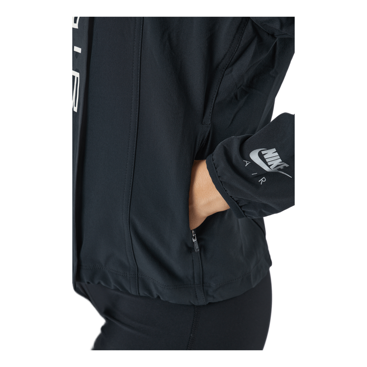 Air Dri-fit Women's Running Ja Black/white/reflective Silv