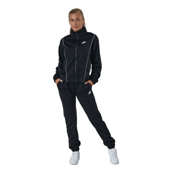 Sportswear Women's Fitted Track Suit BLACK/WHITE/WHITE