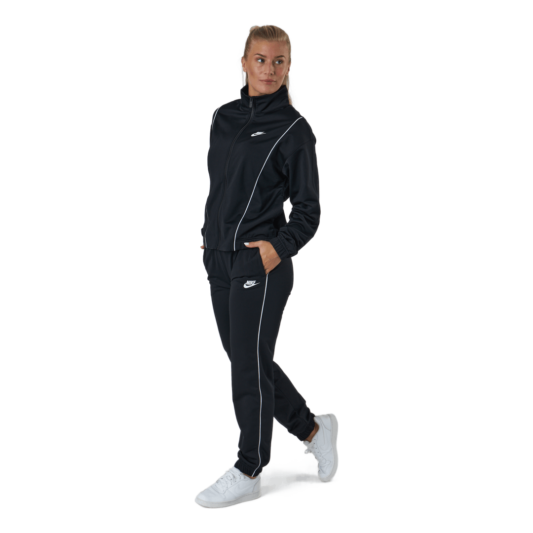 Sportswear Women's Fitted Track Suit BLACK/WHITE/WHITE