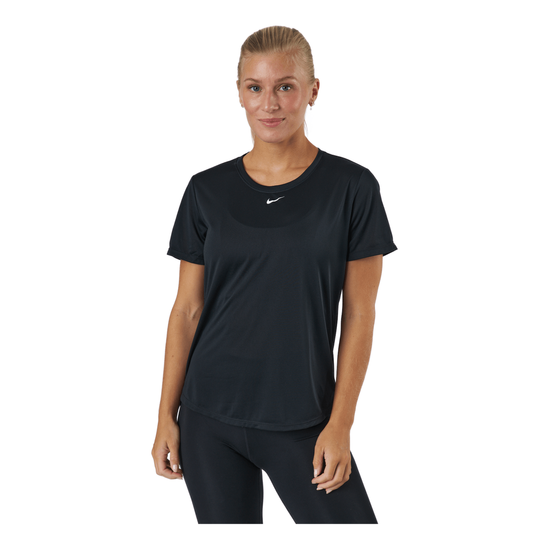 Dri-FIT One Women's Standard Fit Short-Sleeve Top BLACK/WHITE