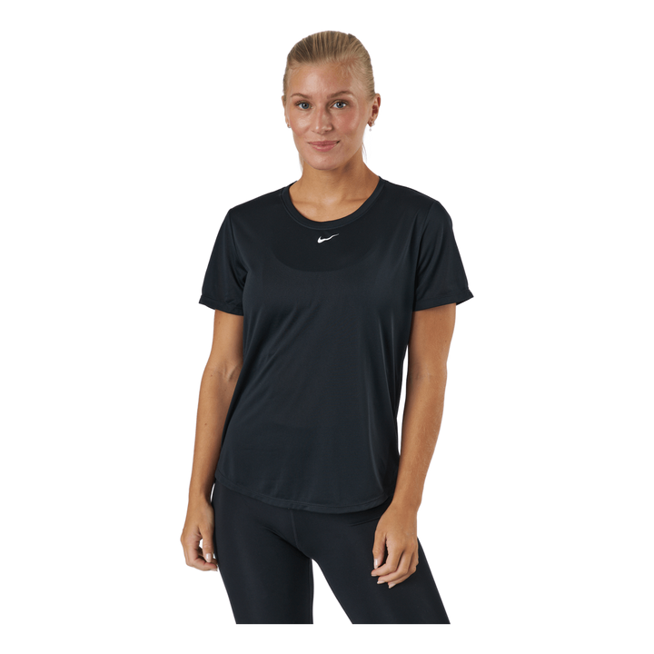 Dri-FIT One Women's Standard Fit Short-Sleeve Top BLACK/WHITE