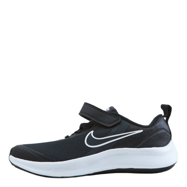 Star Runner 3 Little Kids Shoes BLACK DK SMOKE GREY DK SMOKE GREY