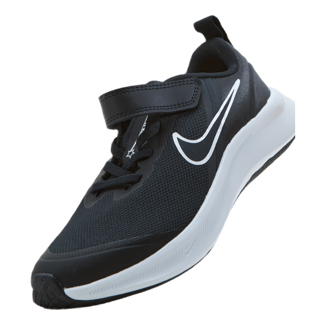 Star Runner 3 Little Kids' Shoes BLACK/DK SMOKE GREY-DK SMOKE GREY