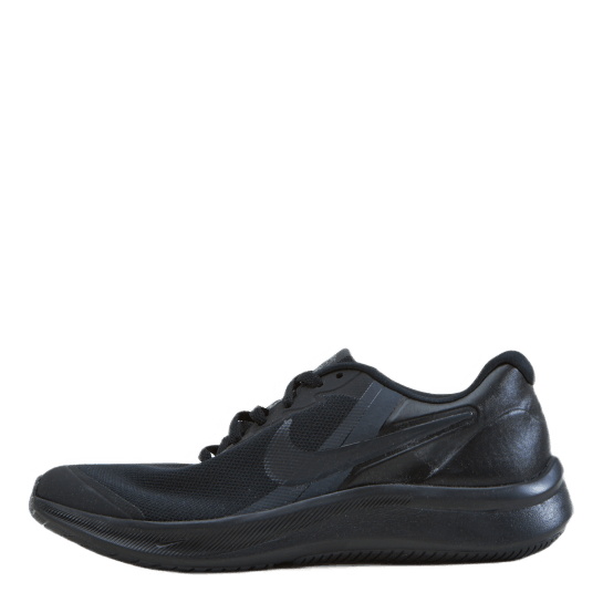 Star Runner 3 Big Kids' Road Running Shoes BLACK/BLACK-DK SMOKE GREY