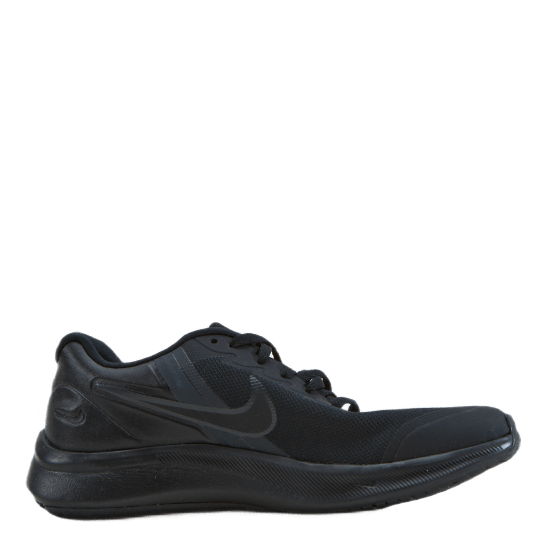 Star Runner 3 Big Kids' Road Running Shoes BLACK/BLACK-DK SMOKE GREY
