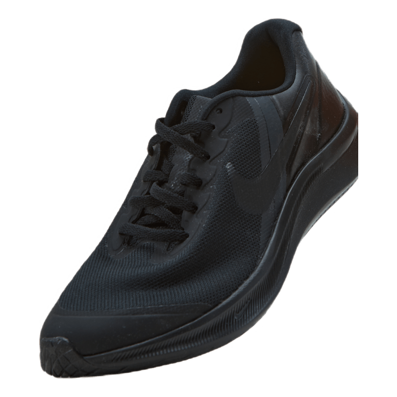 Star Runner 3 Big Kids' Road Running Shoes BLACK/BLACK-DK SMOKE GREY