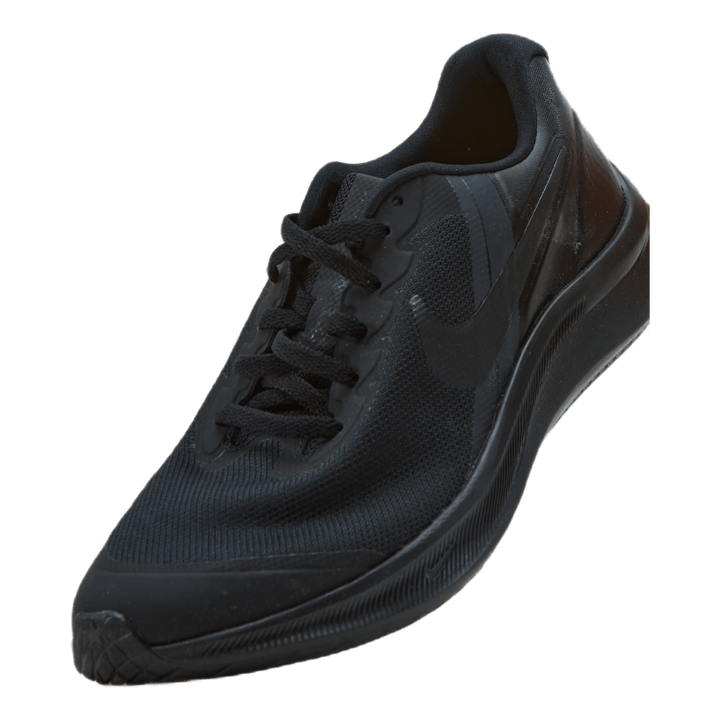 Star Runner 3 Big Kids' Road Running Shoes BLACK/BLACK-DK SMOKE GREY