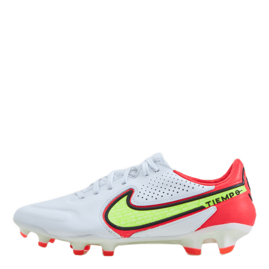 Nike Tiempo Legend 9 Pro Fg Firm gr White volt bright Crimson Sportamore