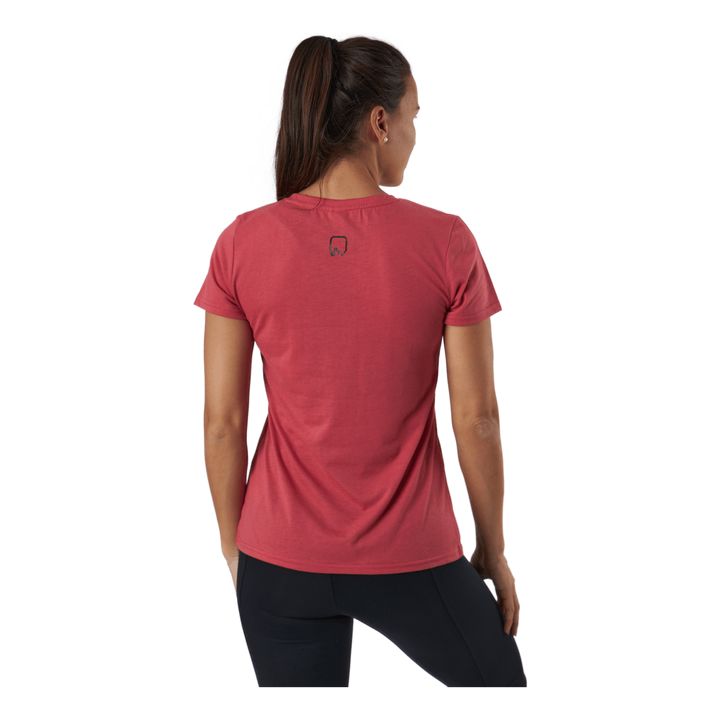 Onpperformance Athl Vneck Ss T Holly Berry