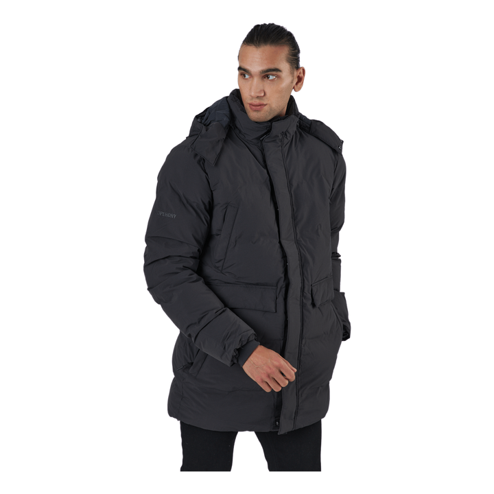 Train Heavyweight Puffer Dark Charcoal