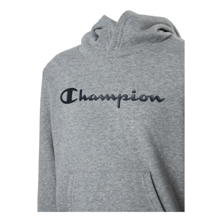 Hooded Sweatshirt Gray Melange Light