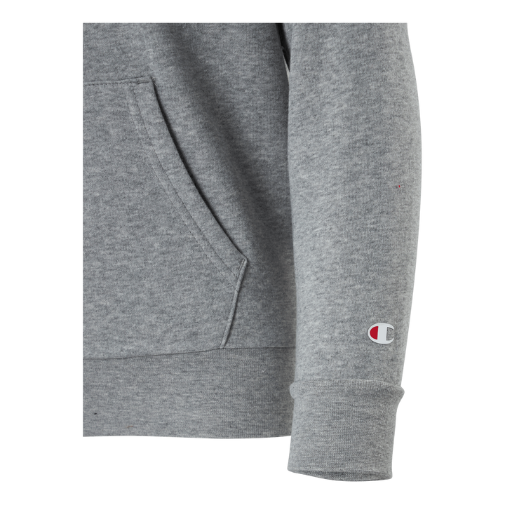 Hooded Sweatshirt Gray Melange Light