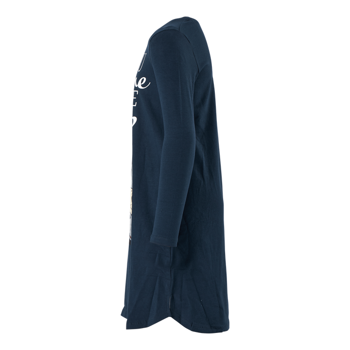 Nkfminnie Amelie Nightdress Wd Dark Sapphire
