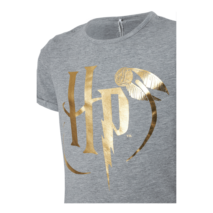 Nkfharrypotter Axa Ss Top Wab Grey Melange