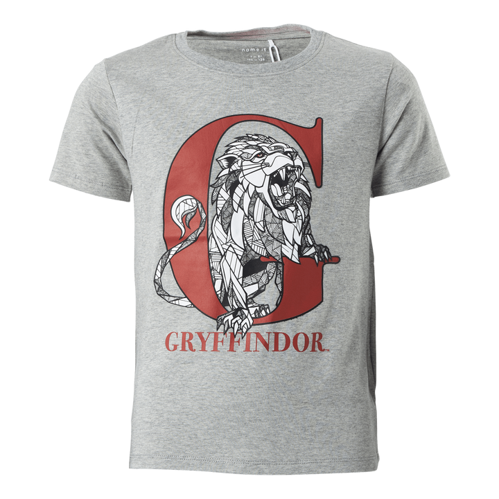 Nkmharrypotter Ron Ss Top Wab Grey Melange