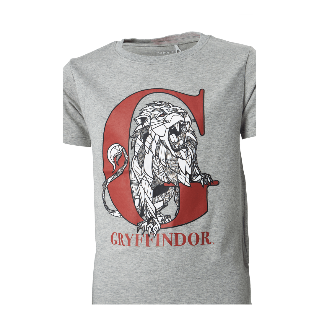 Nkmharrypotter Ron Ss Top Wab Grey Melange