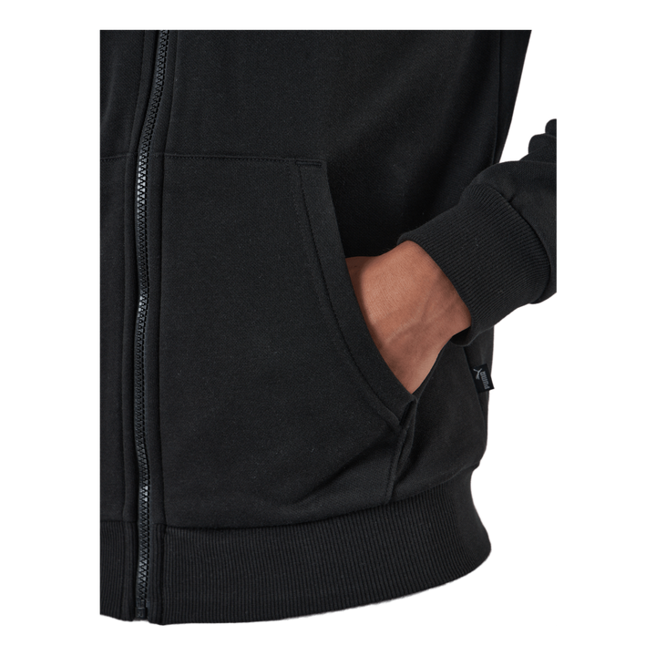 Ess Small Logo Fz Hoodie Fl Puma Black
