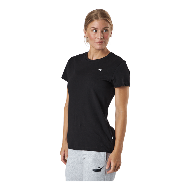 Ess Small Logo Tee Puma Black-cat