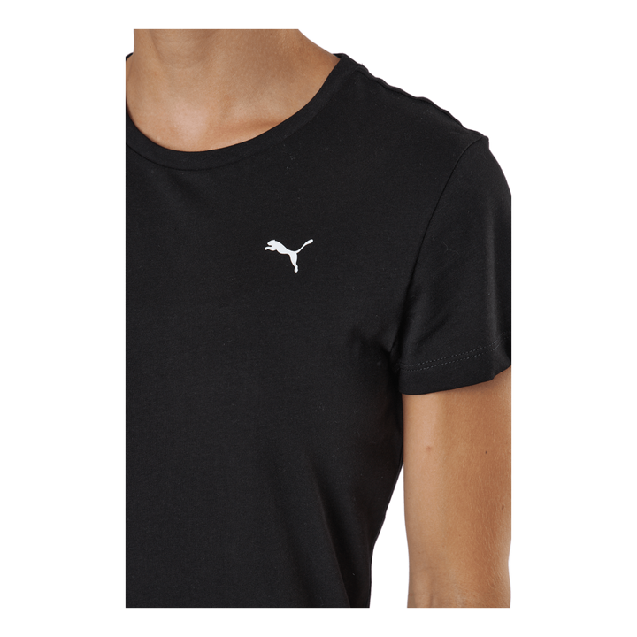 Ess Small Logo Tee Puma Black-cat