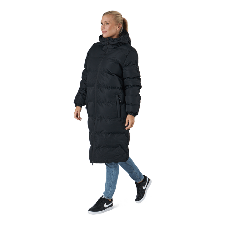 Abella W Long Padded Jacket Black