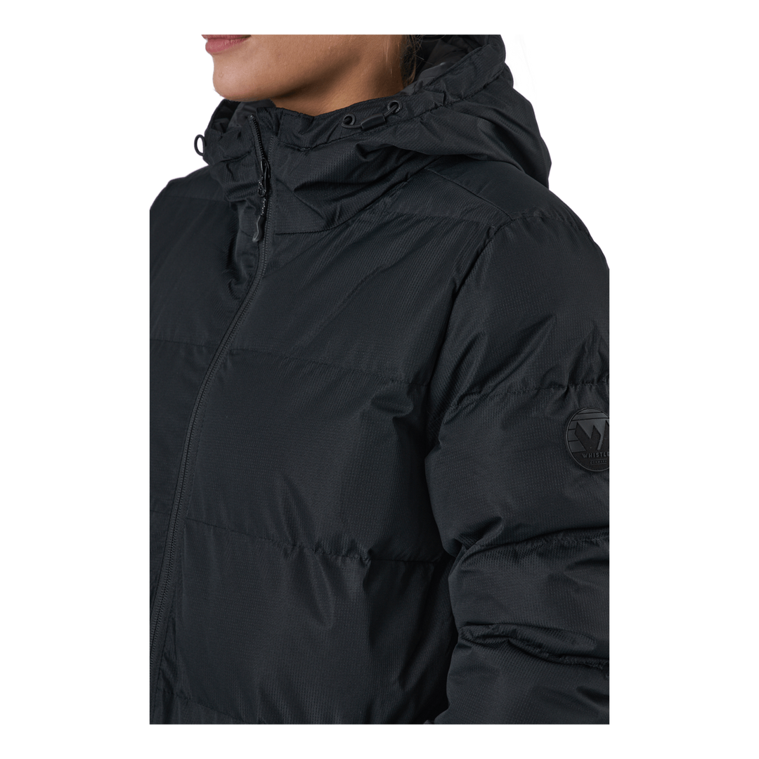 Abella W Long Padded Jacket Black