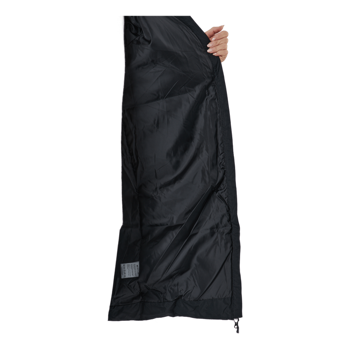 Abella W Long Padded Jacket Black