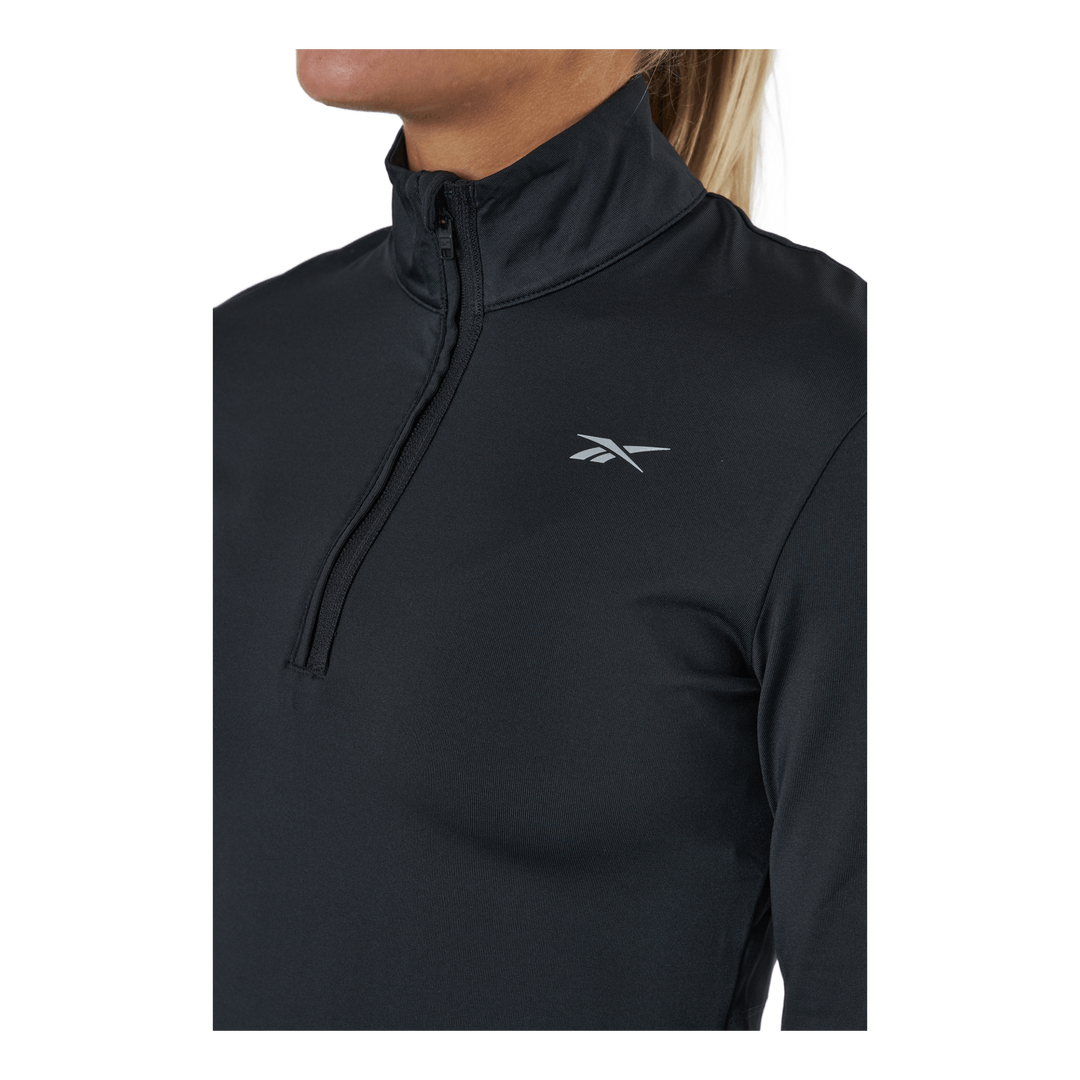 Wor Run 1/4 Zip Black