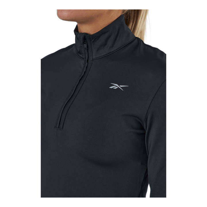Wor Run 1/4 Zip Black
