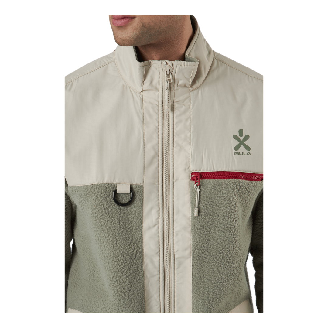 Utility Fleece Jacket Sage