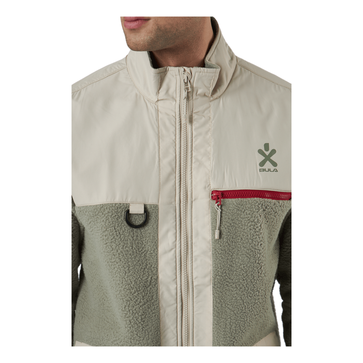 Utility Fleece Jacket Sage