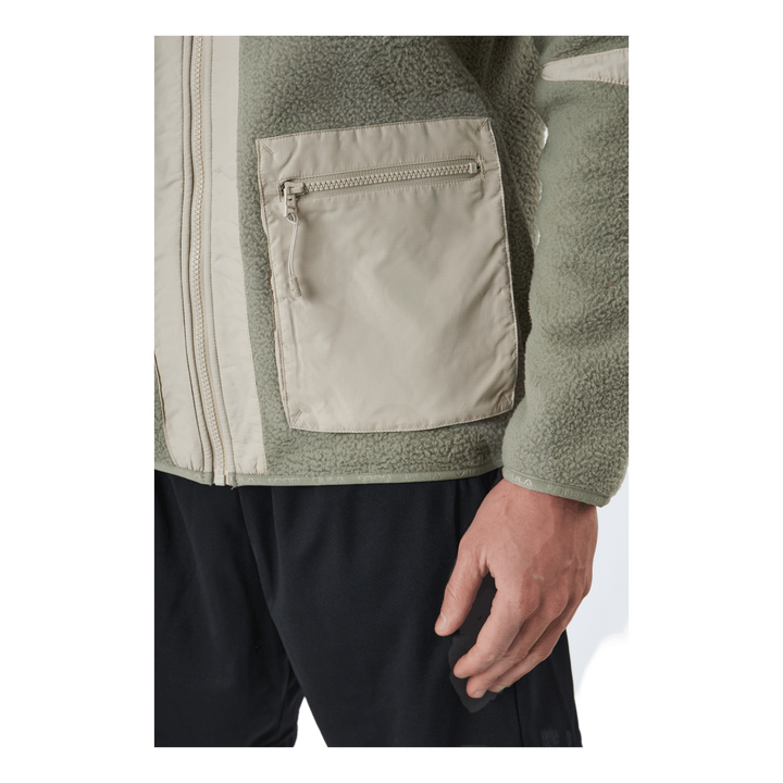 Utility Fleece Jacket Sage