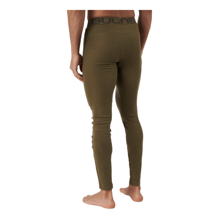 Geo Merino Wool Pants Moss