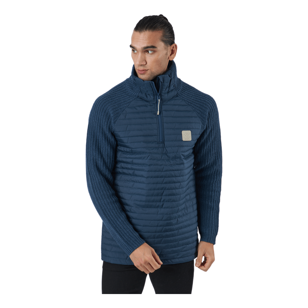 Hybrid Halfzip Denim