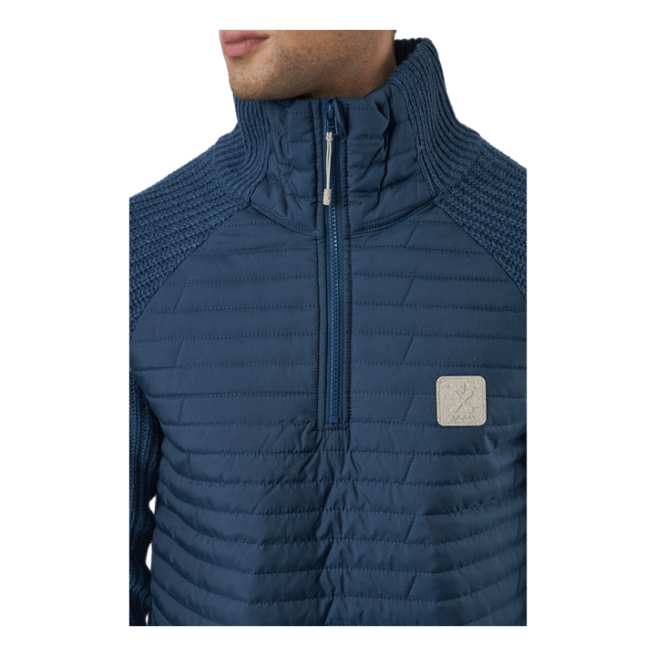 Hybrid Halfzip Denim