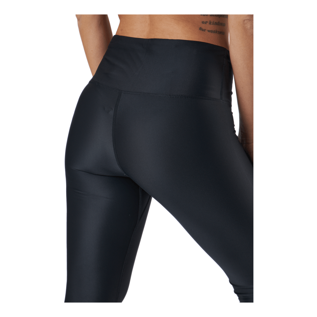 Borg High Waist Solid Tights Black Beauty