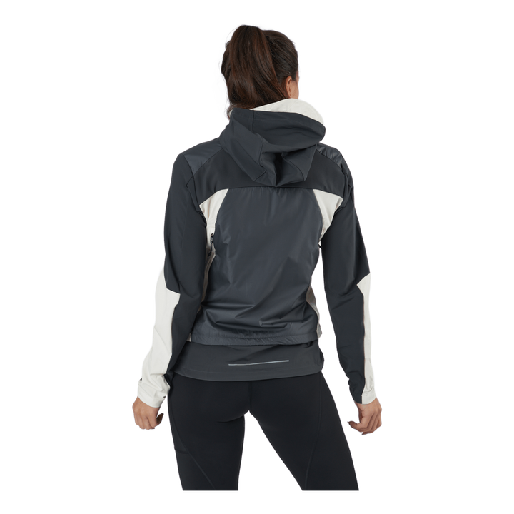 Adidas Marathon Jacket Ocean P.Blue Women Grey Six / Wonder White