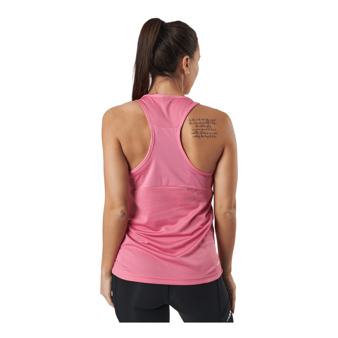 Logo Sport Tank Top Rose Tone / White