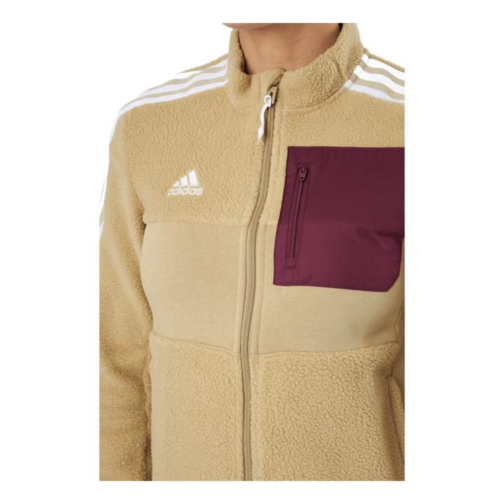 Tiro Jacket Winterized Sherpa Women Beige Tone