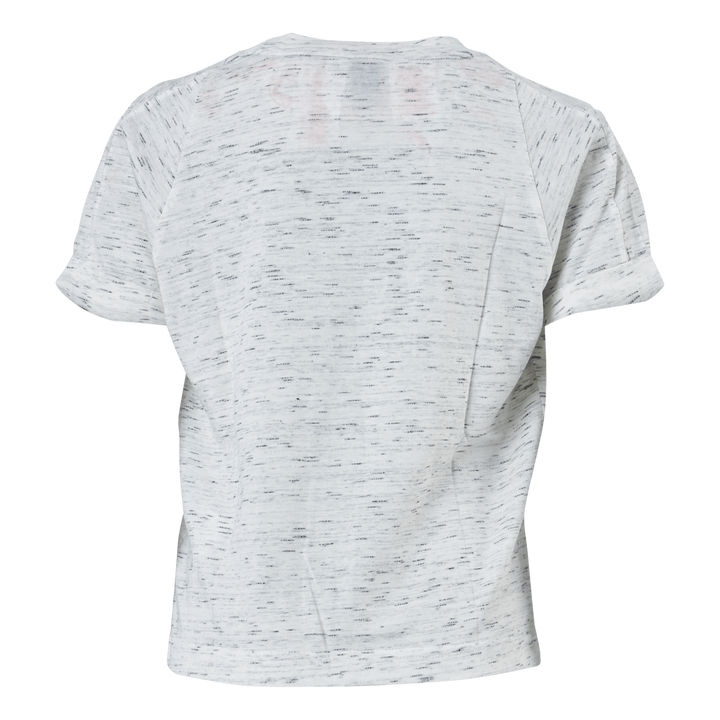 Girls Bos Tee White Melange / Sonic Fuchsia