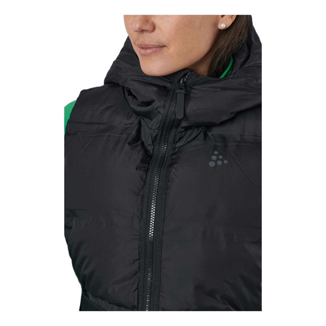 Faun Padded Vest W Black