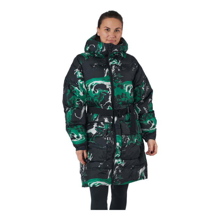 Faun Padded Parka W Multi-sap