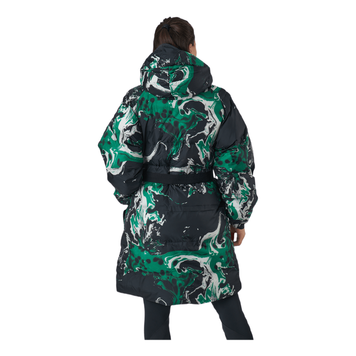 Faun Padded Parka W Multi-sap