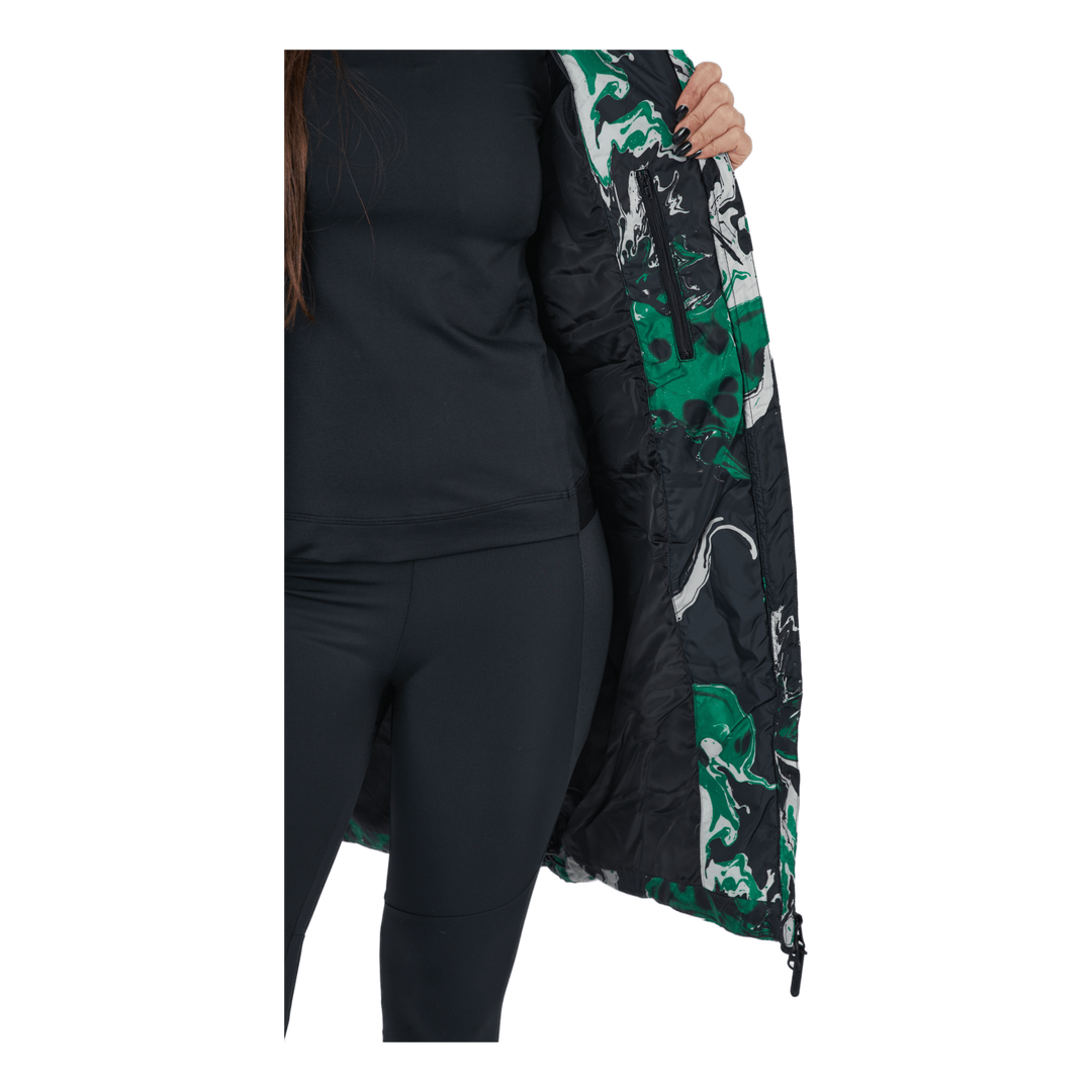 Faun Padded Parka W Multi-sap