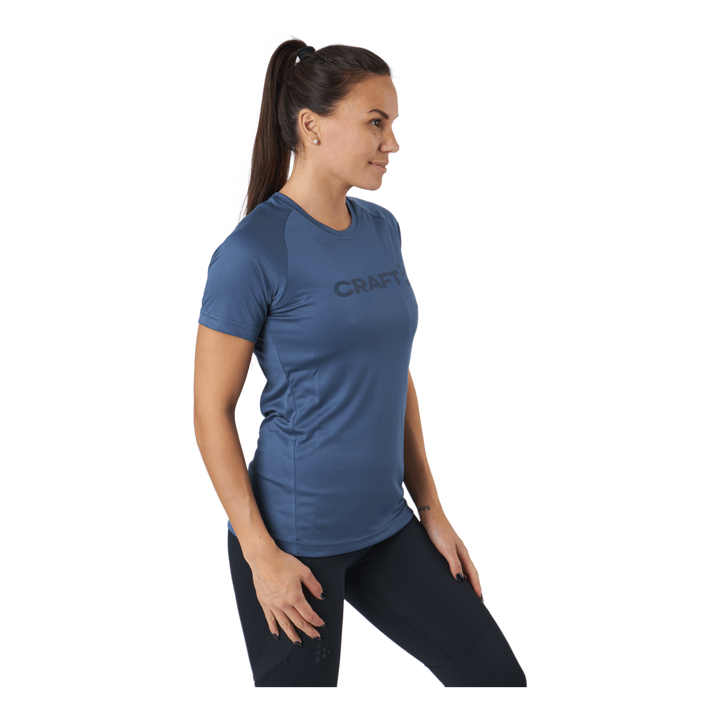 Core Unify Logo Tee W Saphire